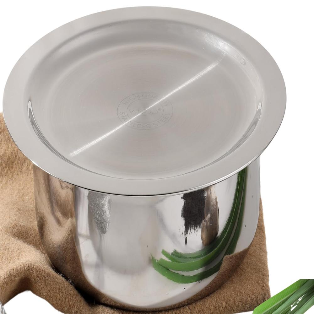 Vinod Platinum Triply Stainless Steel Tope