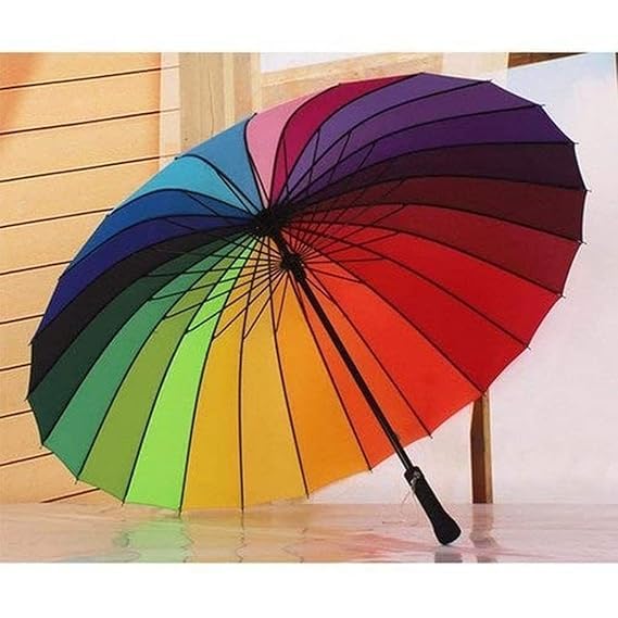 Rainbow Umbrella - Color: Multi Color