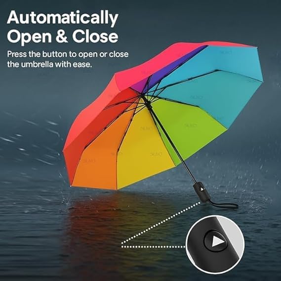 Rainbow Umbrella - Color: Multi Color