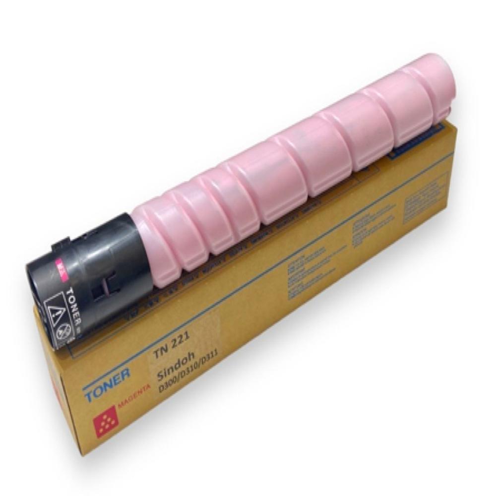 Sindoh TN 221 Toner Cartridge Magenta For Use D300,D310,CM Series