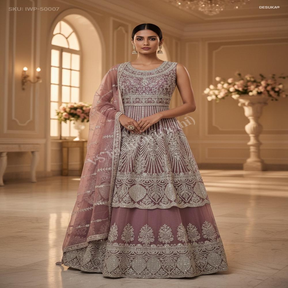 IWP-50007 Anarkali with Heavy Lehenga