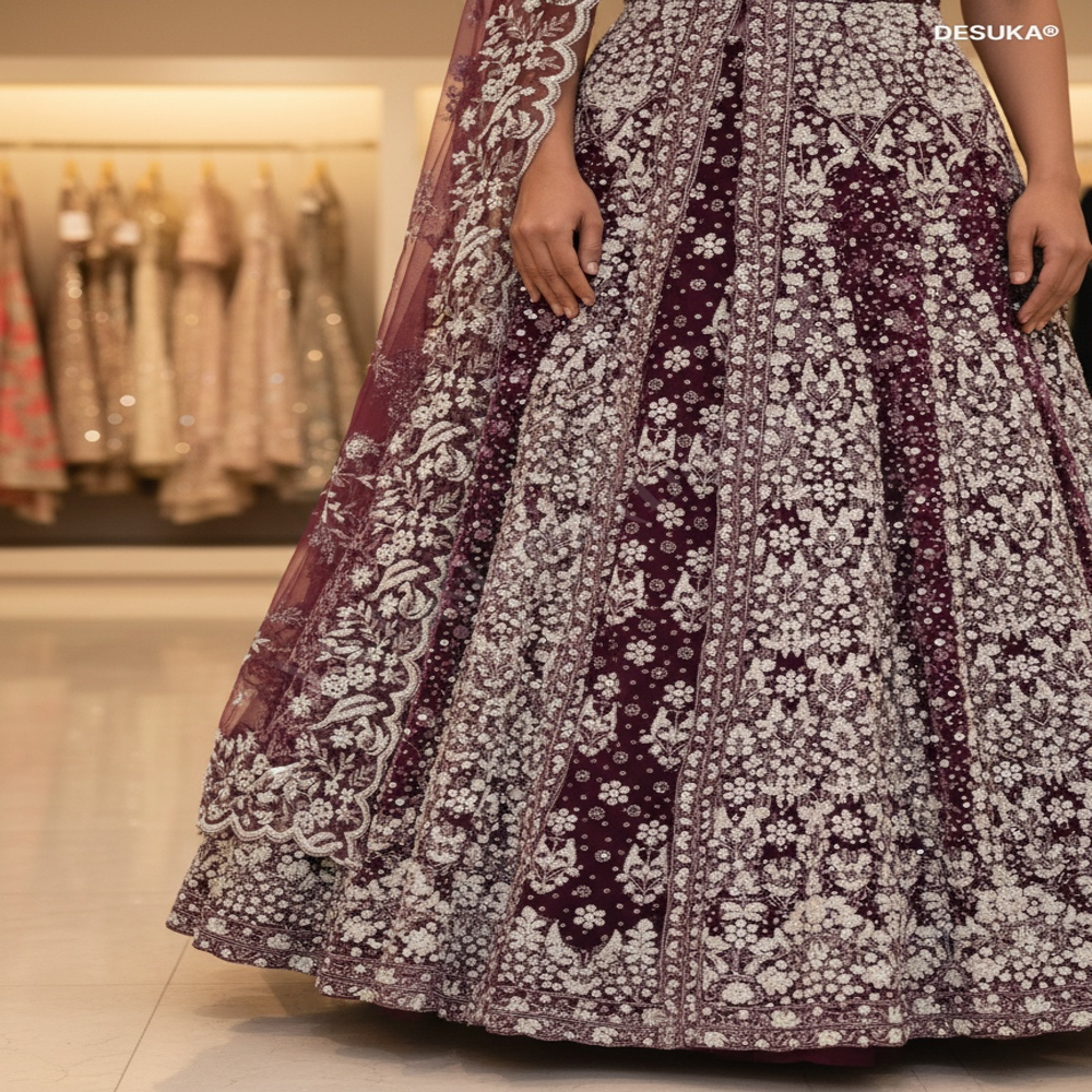 IWFC-50001 Floral Embroidery Suit