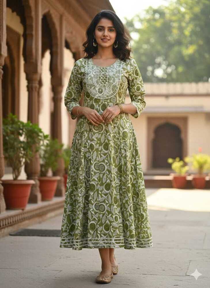 Anarkali Embroidered Kurtis