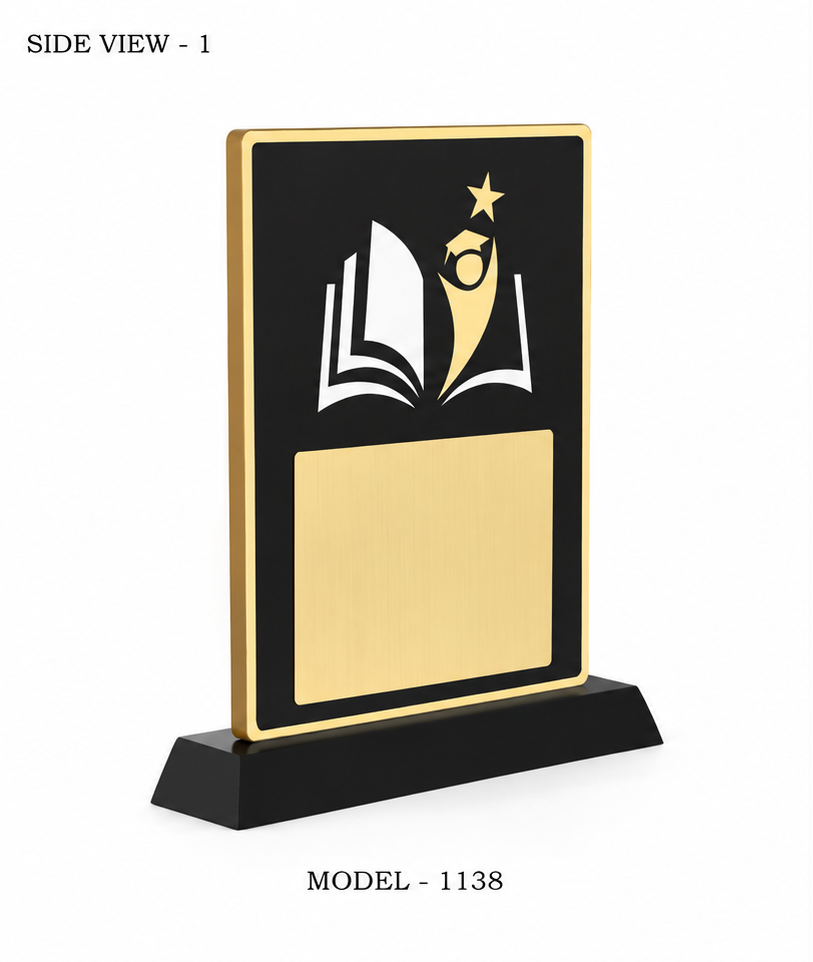 Metal Star Window Plaques - Die Casting Metal, Standard Size , All Colors Available, Laser Engraved Design, Ideal For Office And School Decor