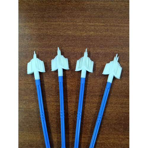 Endocervical Cytobrush Wallachs Papette Cervical Cell Collector  Disposable Plastic - Application: Gynecology