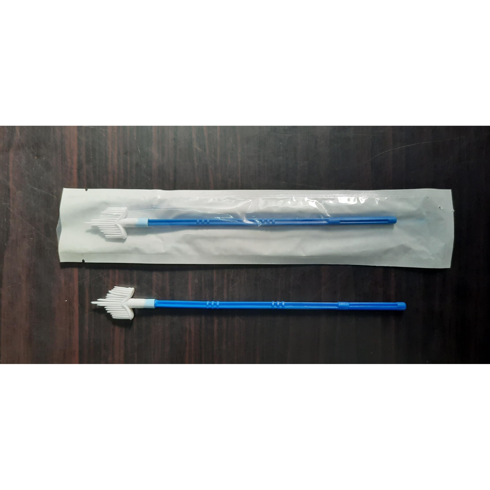 Endocervical Cytobrush Wallachs Papette Cervical Cell Collector Disposable Plastic