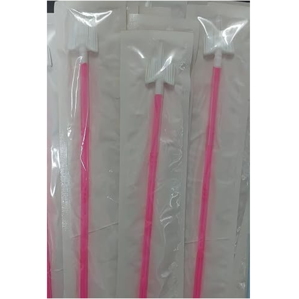 Endocervical Cytobrush Wallachs Papette Cervical Cell Collector Disposable Plastic