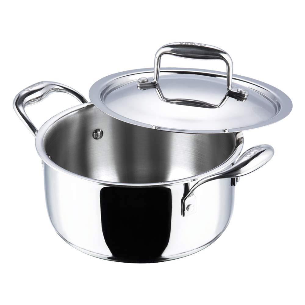 Vinod Platinum Triply Stainless Steel