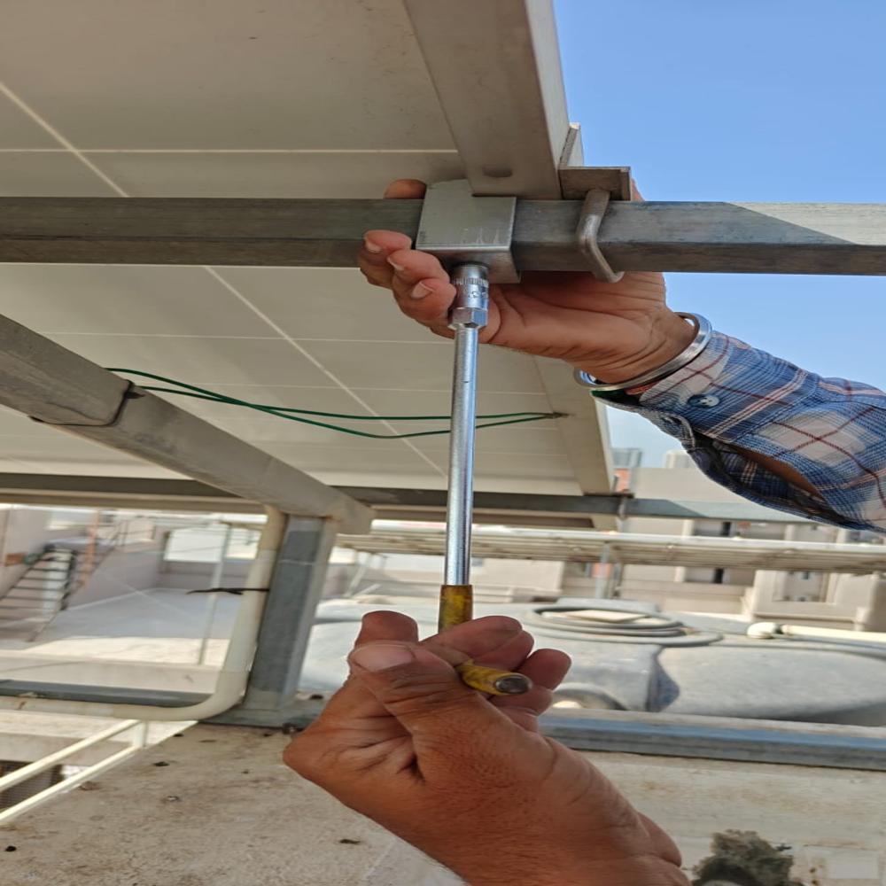 Solar Mounting Clamp | Aluminium Solar Panel Mid Clamp | End Clamp for Solar Structure