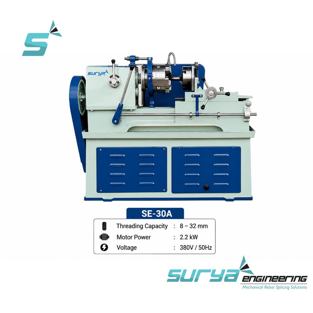 Scaffolding Prop Threading Machine 165mm - Capacity: 60 Pcs/hr