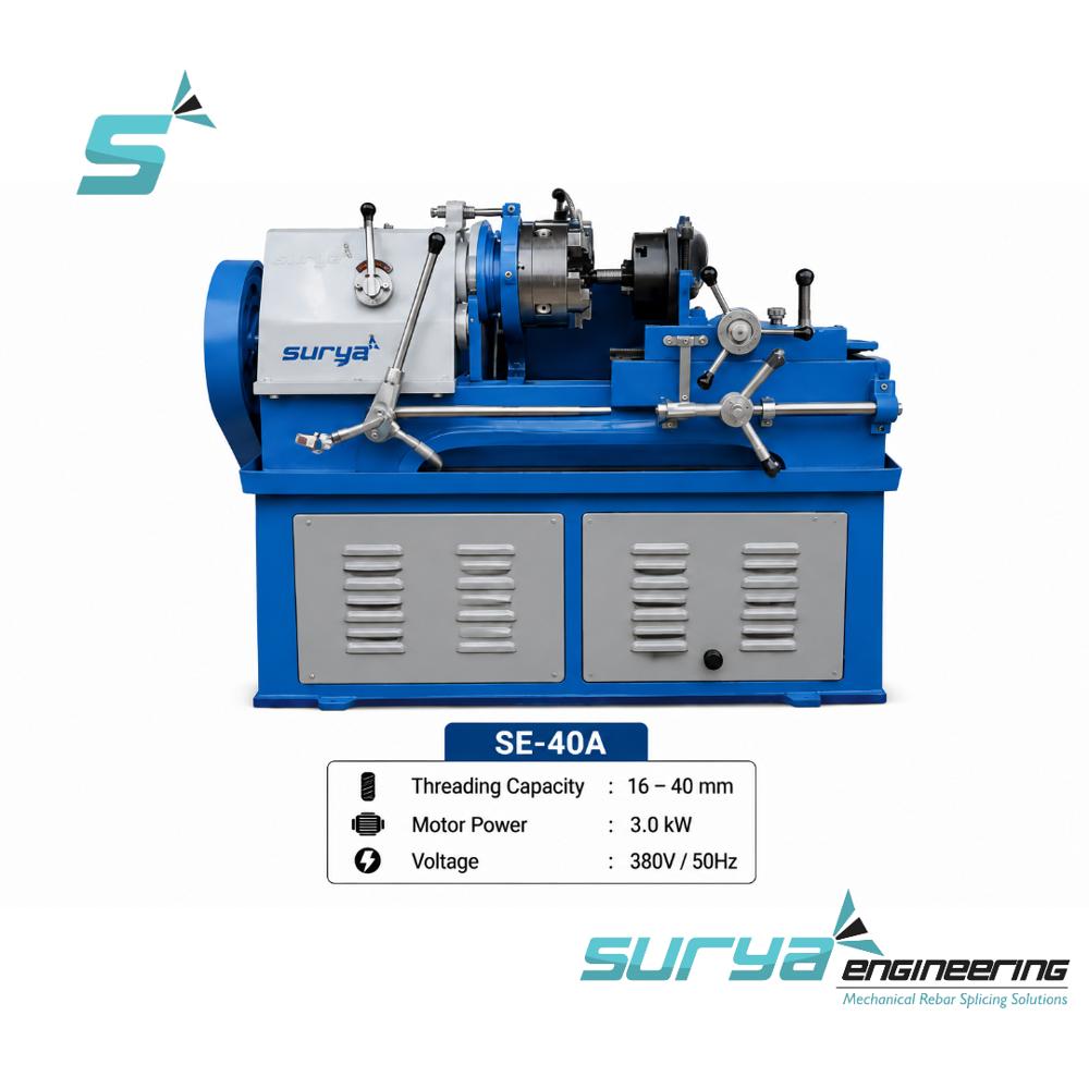 Scaffolding Prop Threading Machine 165mm - Capacity: 60 Pcs/hr