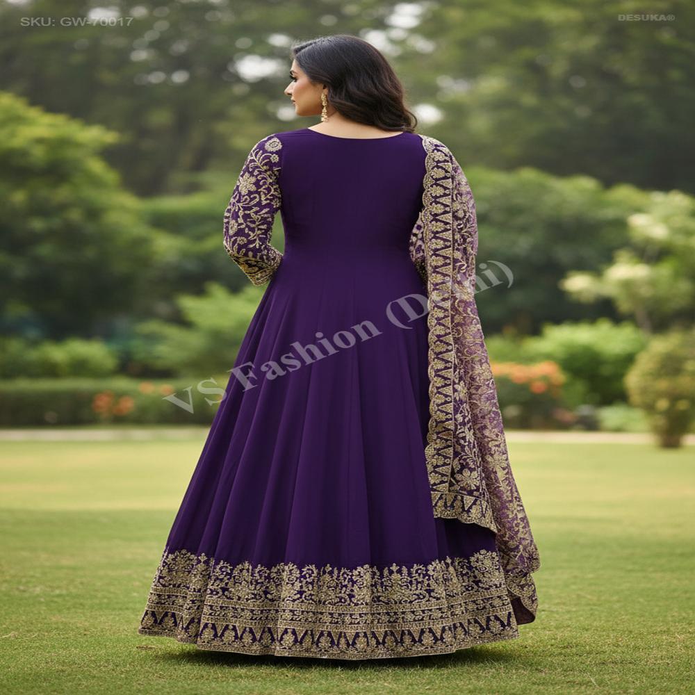 GW-70017 Full Length Anarkali Suit