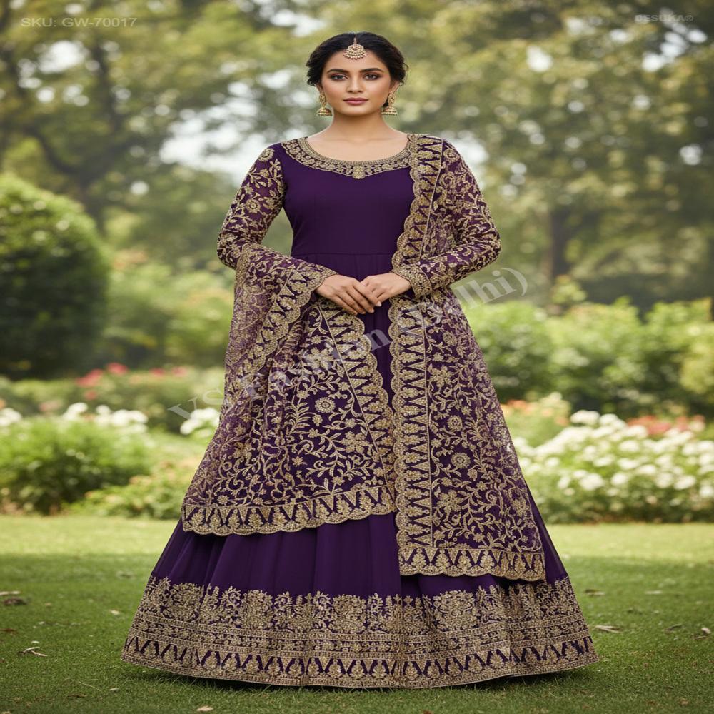 GW-70017 Full Length Anarkali Suit