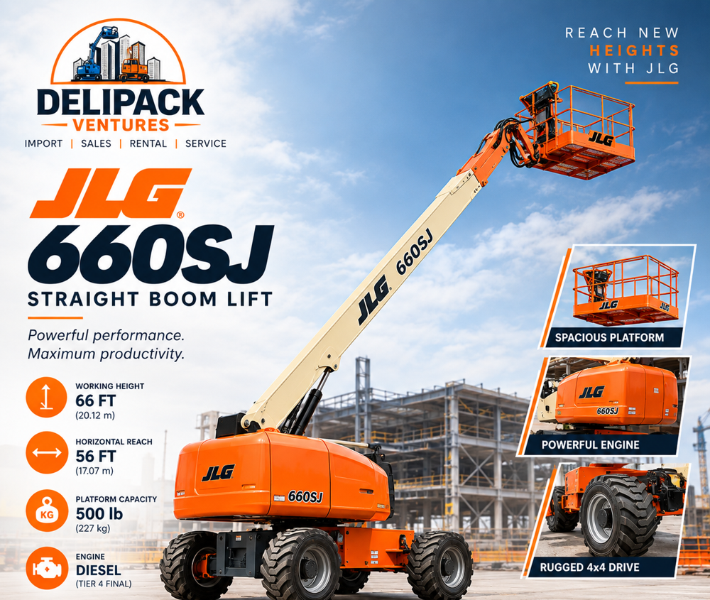 JLG 660SJ Boom Lift