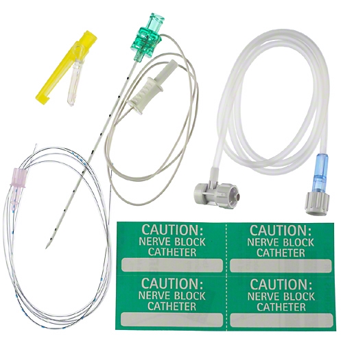 Contiplex Tuohy Ultra 360B Braun 18G Peripheral continuous Nerve Block set  Echogenic Needle
