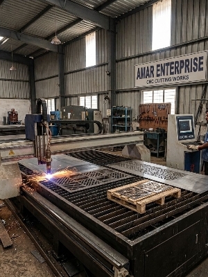 Stainless steel laser cutting job work