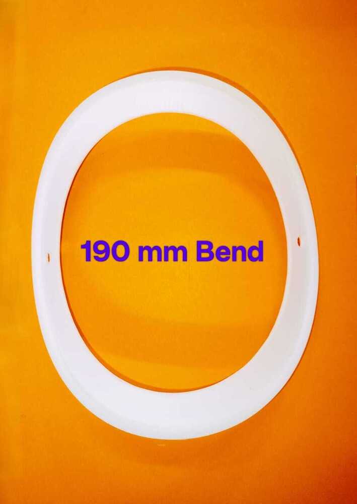 190 Mm Papad Cutting Die - Color: White