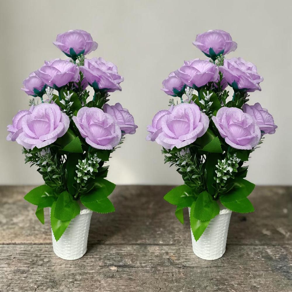 Twelve Fower Bunch With Pot