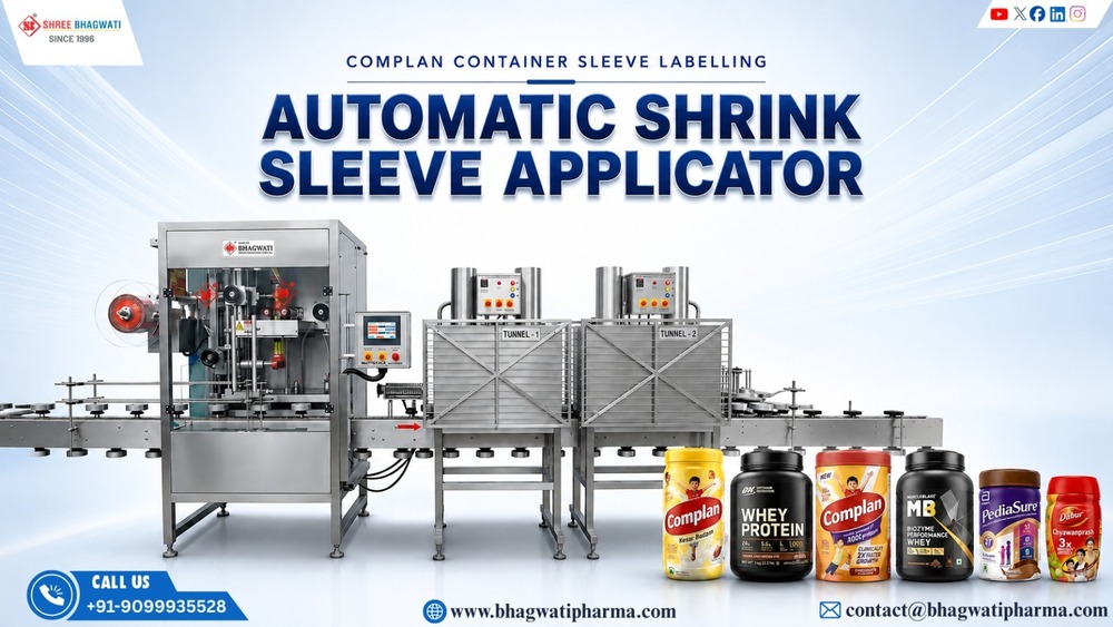 Automatic Shrink Sleeve Applicator - Electric