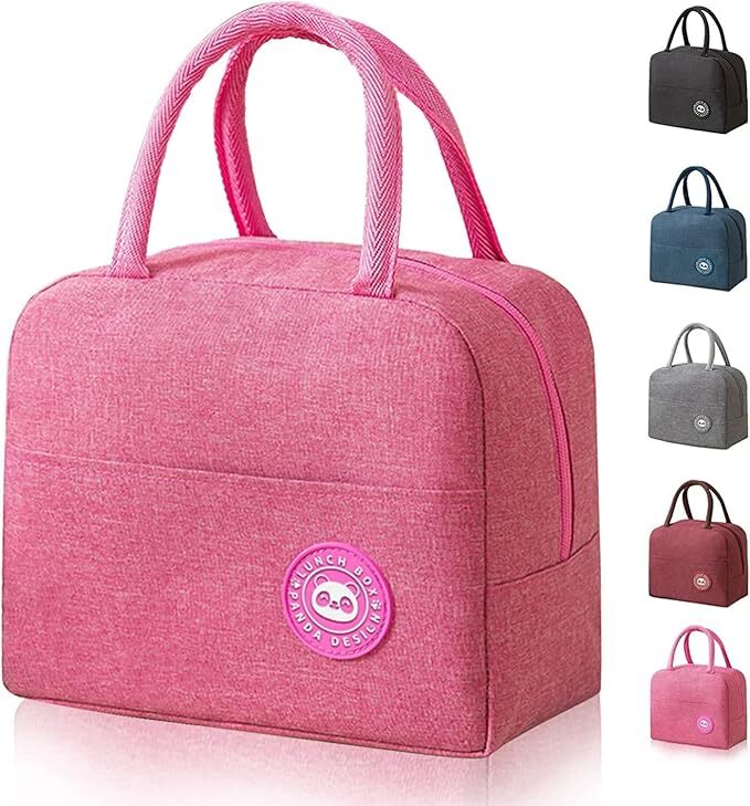 Lunch Bags Small for Women Work, Student Kids to School, Thermal Cooler Tote Bag