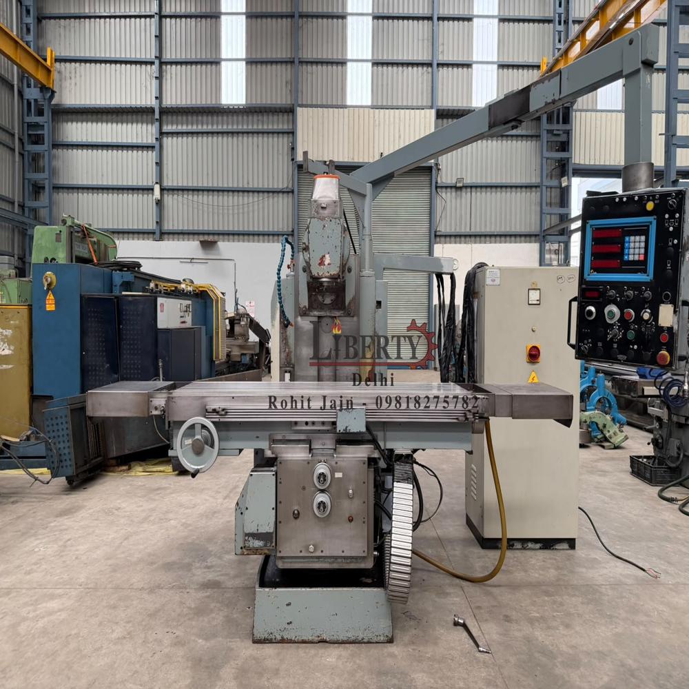 Tiger Italy 1800 mm x 450 mm Heavy Duty Universal Milling Machine