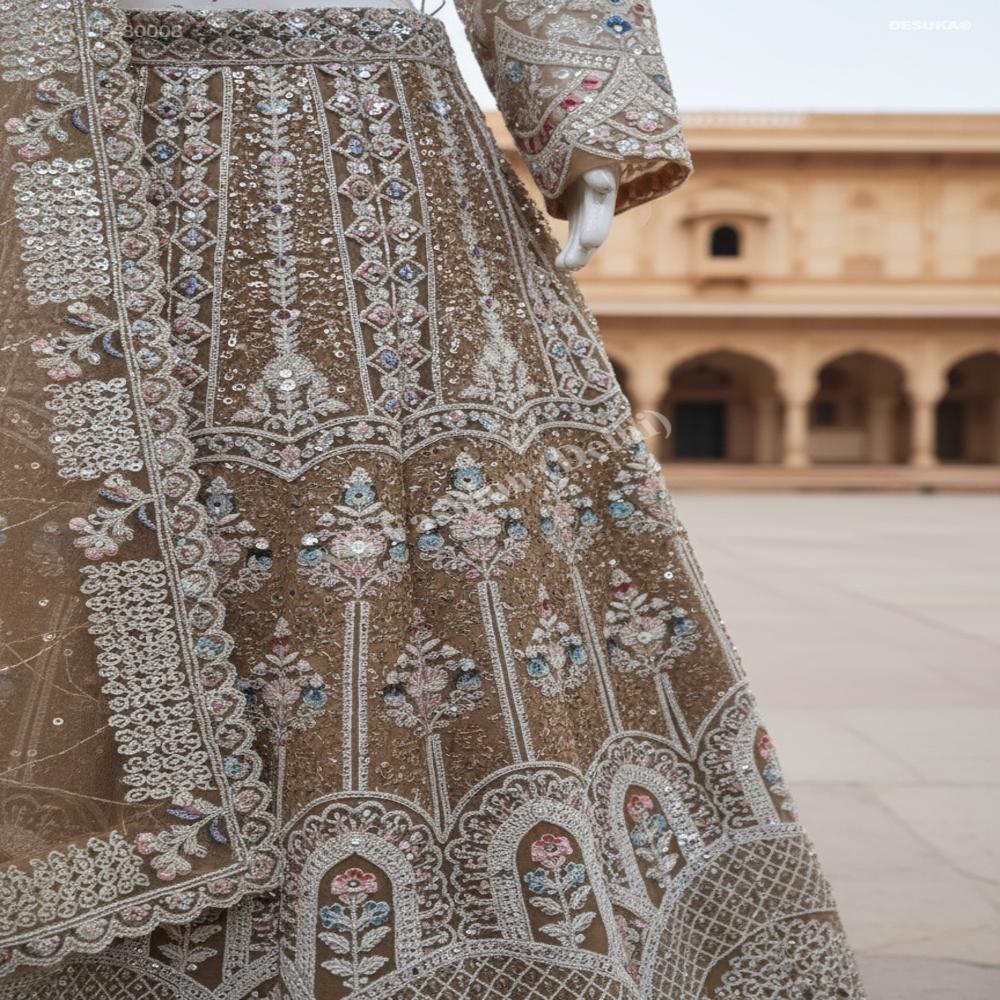LH-80008 Premium Net Lehenga Choli