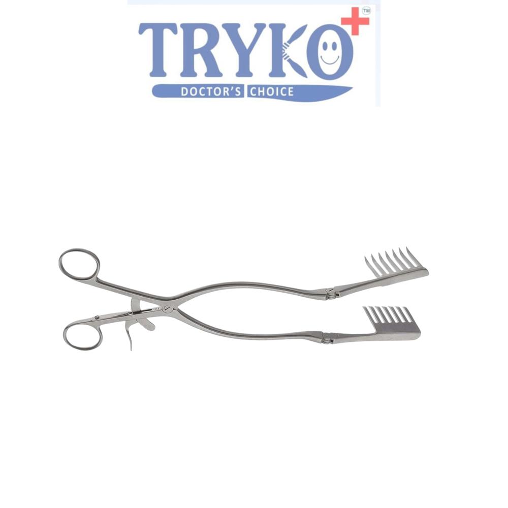 Beckman Eaton Retractor 12 Inch 7 x 7 Brand TRYKO+