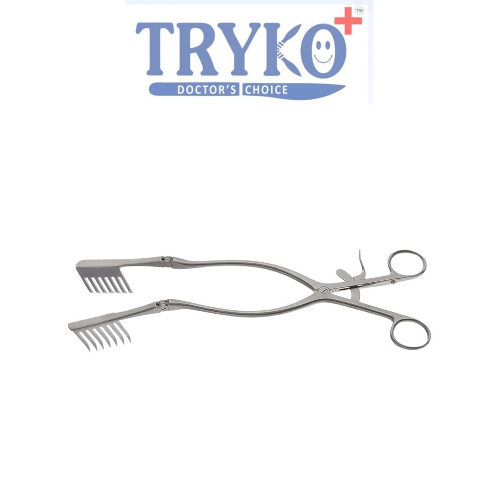 Beckman Eaton Retractor 12 Inch 7 x 7 Brand TRYKO+