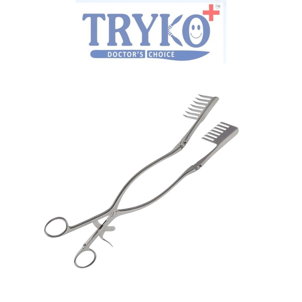 Beckman Eaton Retractor 12 Inch 7 x 7 Brand TRYKO+