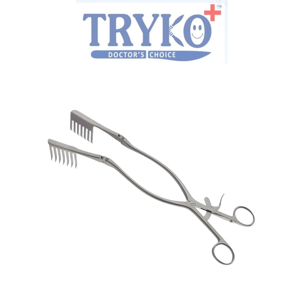 Beckman Eaton Retractor 12 Inch 7 x 7 Brand TRYKO+