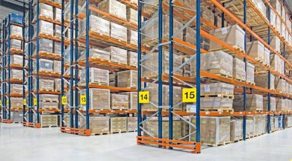 Warehouse Pallet Racking System - Capacity: Up To 3000 Kg Per Level