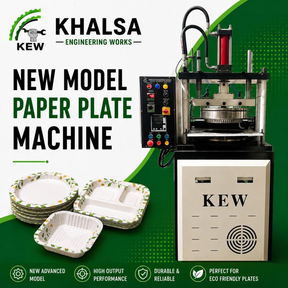 high speed hydraulic paper plate machine