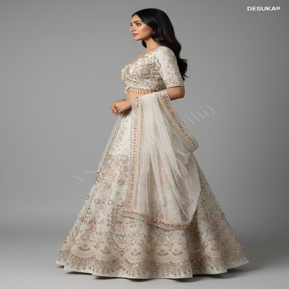 Lh-80001 Designer Bridal Lehenga