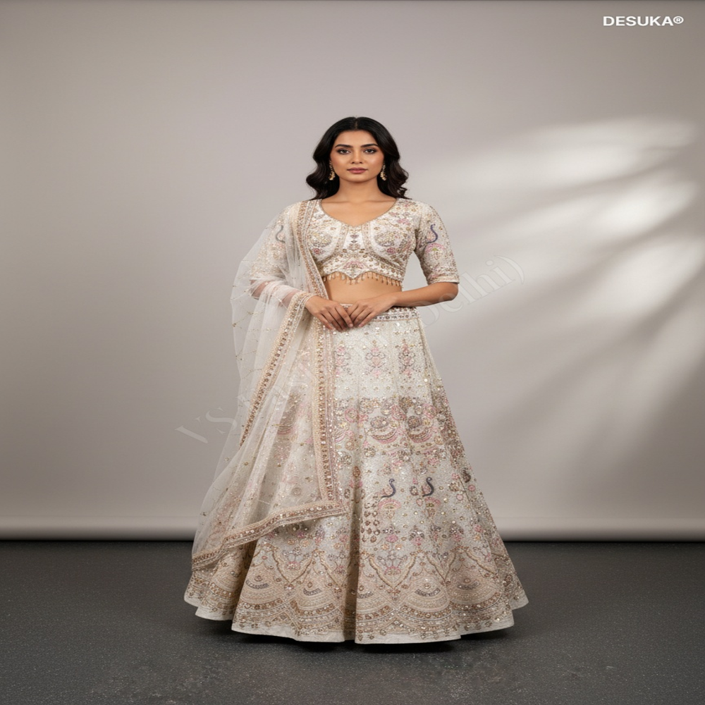 Lh-80001 Designer Bridal Lehenga