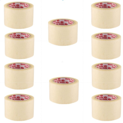 White Self Adhesive Tapes - Coating Type: Acrylic