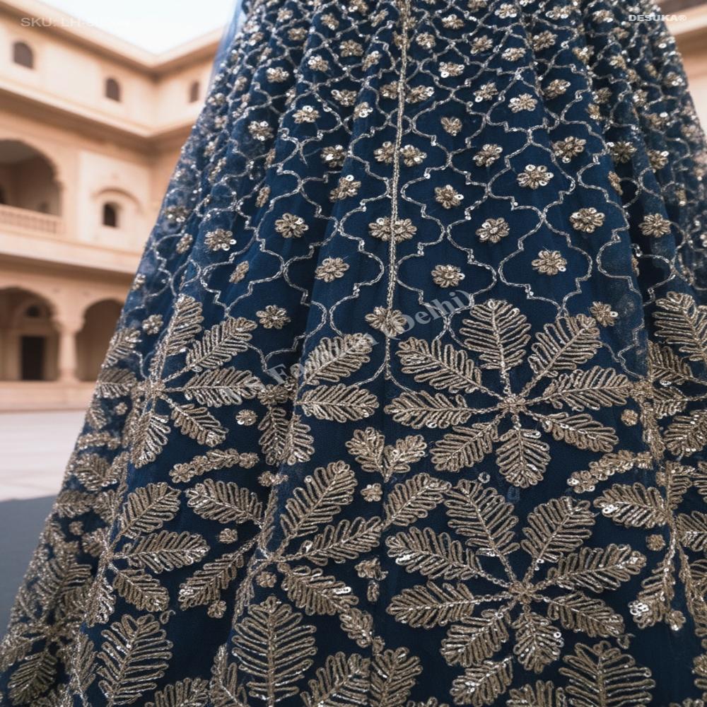 LH-80009 Premium Net Lehenga Choli