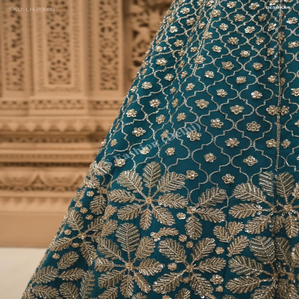 LH-80009 Premium Net Lehenga Choli