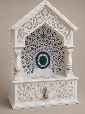 Decorative home marble temple