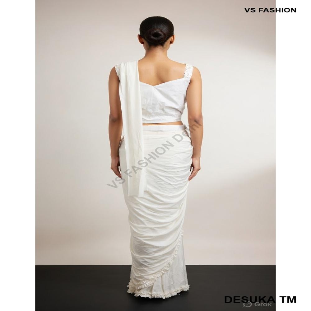 SP-40008 3D Floral Saree