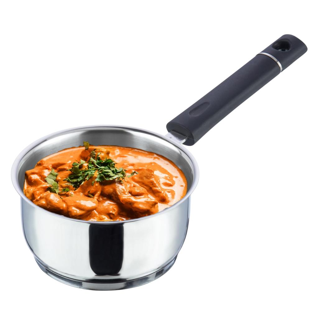 Vinod Tivoli Heavy Guage Stainless Steel Saucepan - Capacity: 3 Ltr