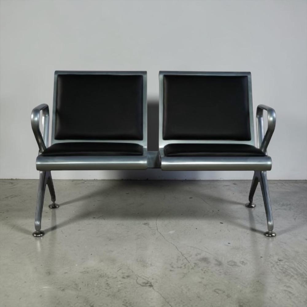 2 Seater Waiting Bench With Cushion