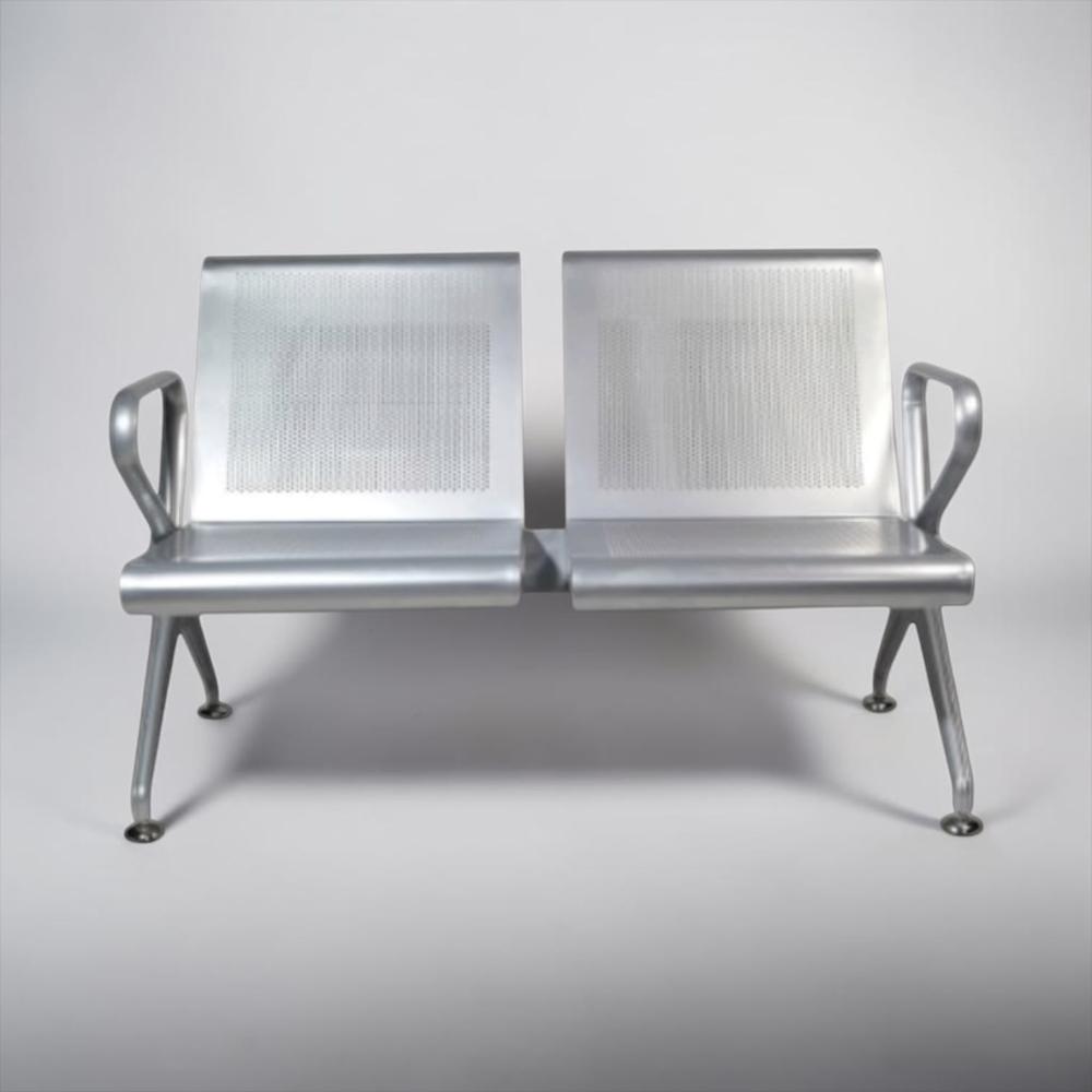 2 Seater Waiting Bench Without Cushion