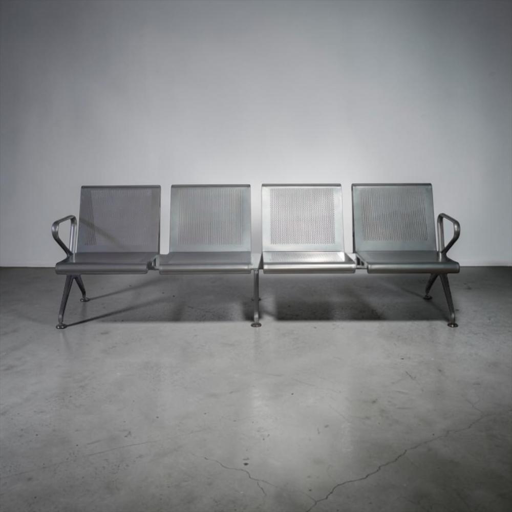 4 Seater Waiting Bench Without Cushion