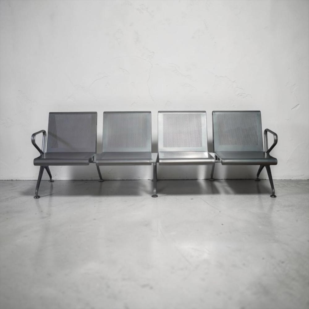 4 Seater Waiting Bench Without Cushion