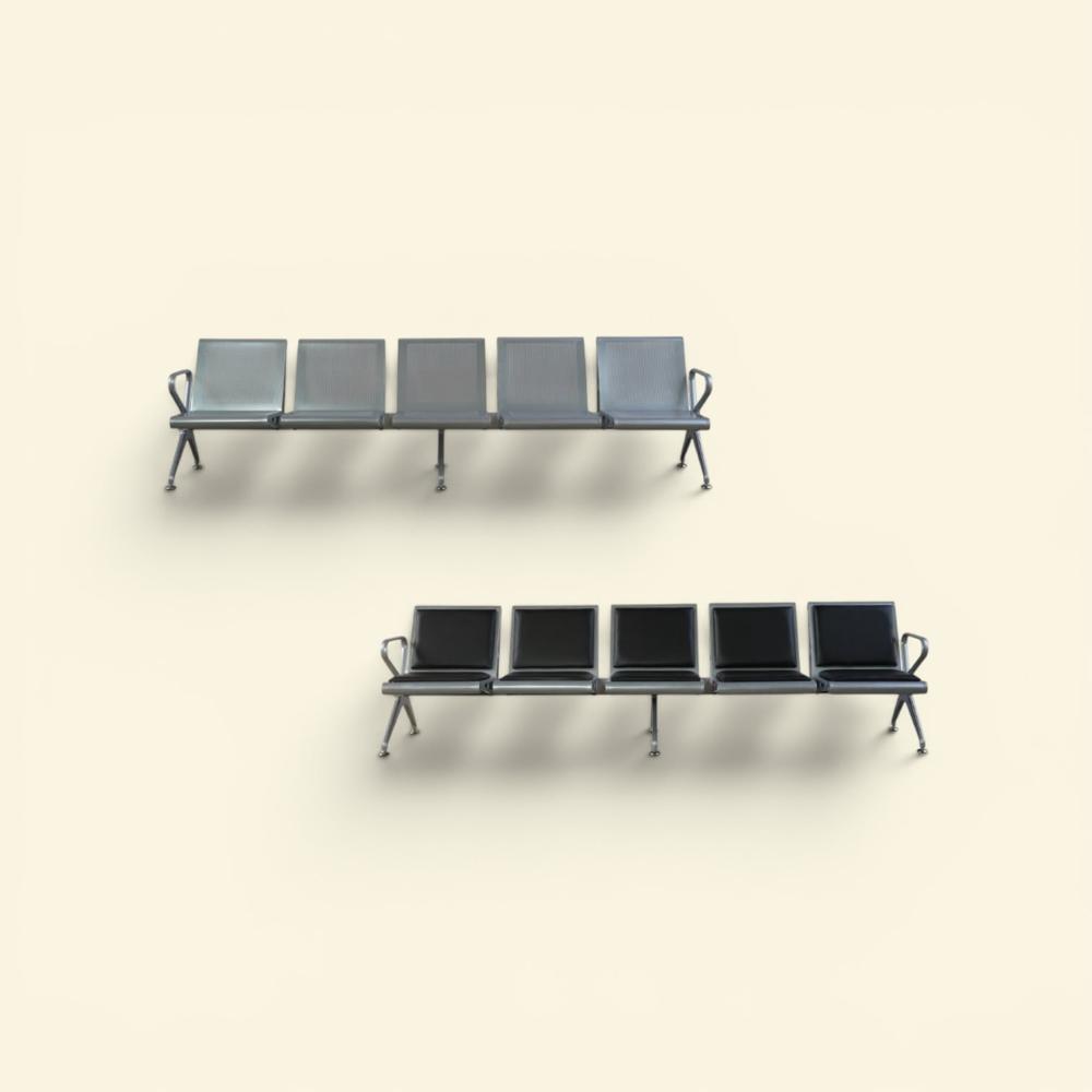 5 Seater Waiting Bench Without Cushion