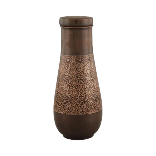 copper tulip pot