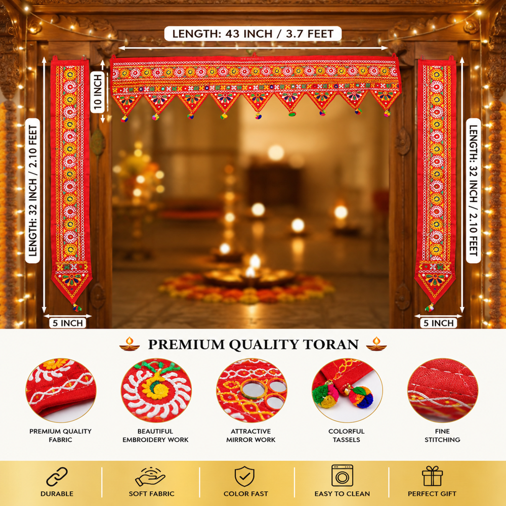 KRISHNA HANDLOOM Festival Toran for House Entrance G 27