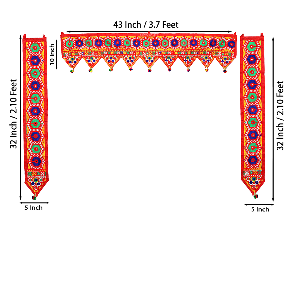 Handmade Door Hanging Toran For Diwali Decoration