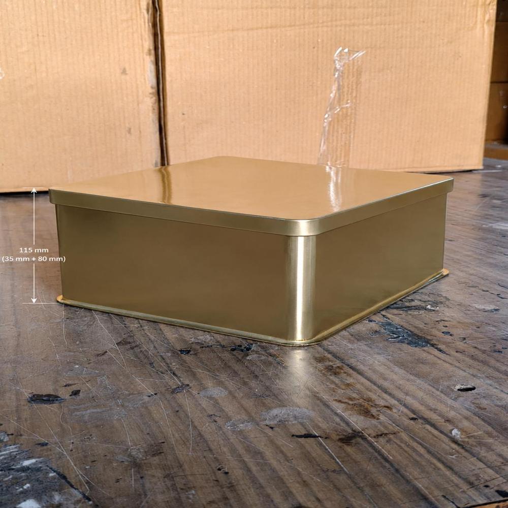 Square tin Box 200 * 200 mm