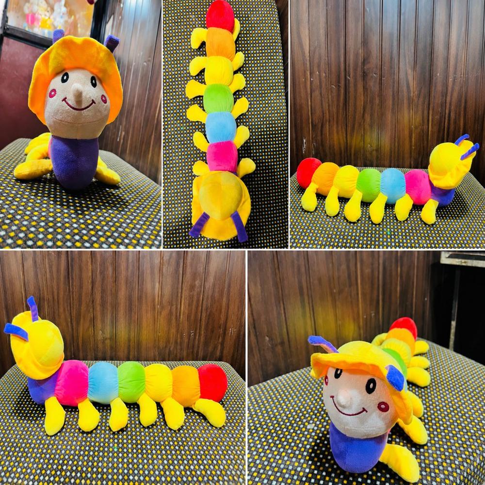 Caterpillar Soft Toys - Age Group: 3-5